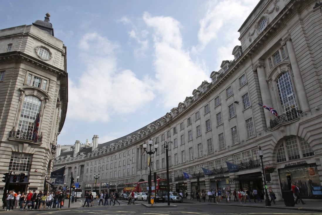 Some properties of Norway's sovereign wealth fund are on London's Regent Street. Photo: Bloomberg
