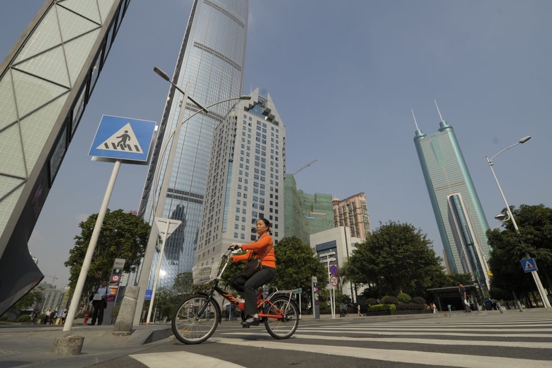 Shenzhen recorded the highest overall increase in rents in the third quarter, up 5.6 per cent from the previous quarter. Photo: AFP