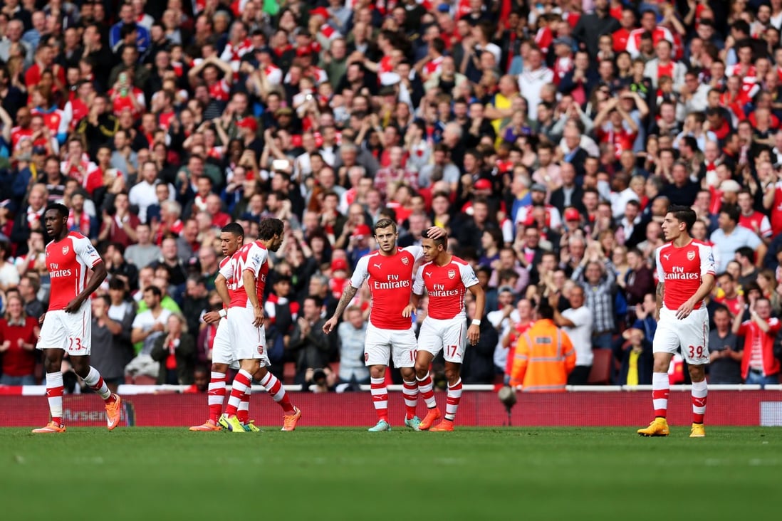 Arsenal's loyal fans pay the most to see their team play in the Premier League. Photo: Xinhua