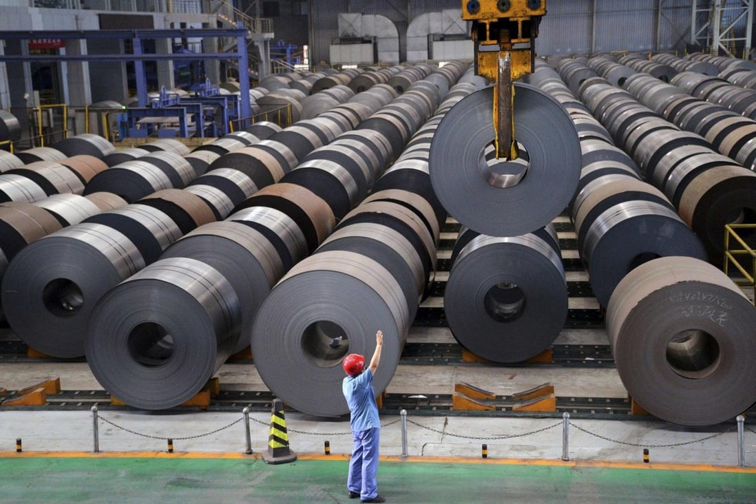 Reinforced steel products can qualify for lower export taxes, enabling Chinese mills to sell them cheaply overseas. Photo: Reuters