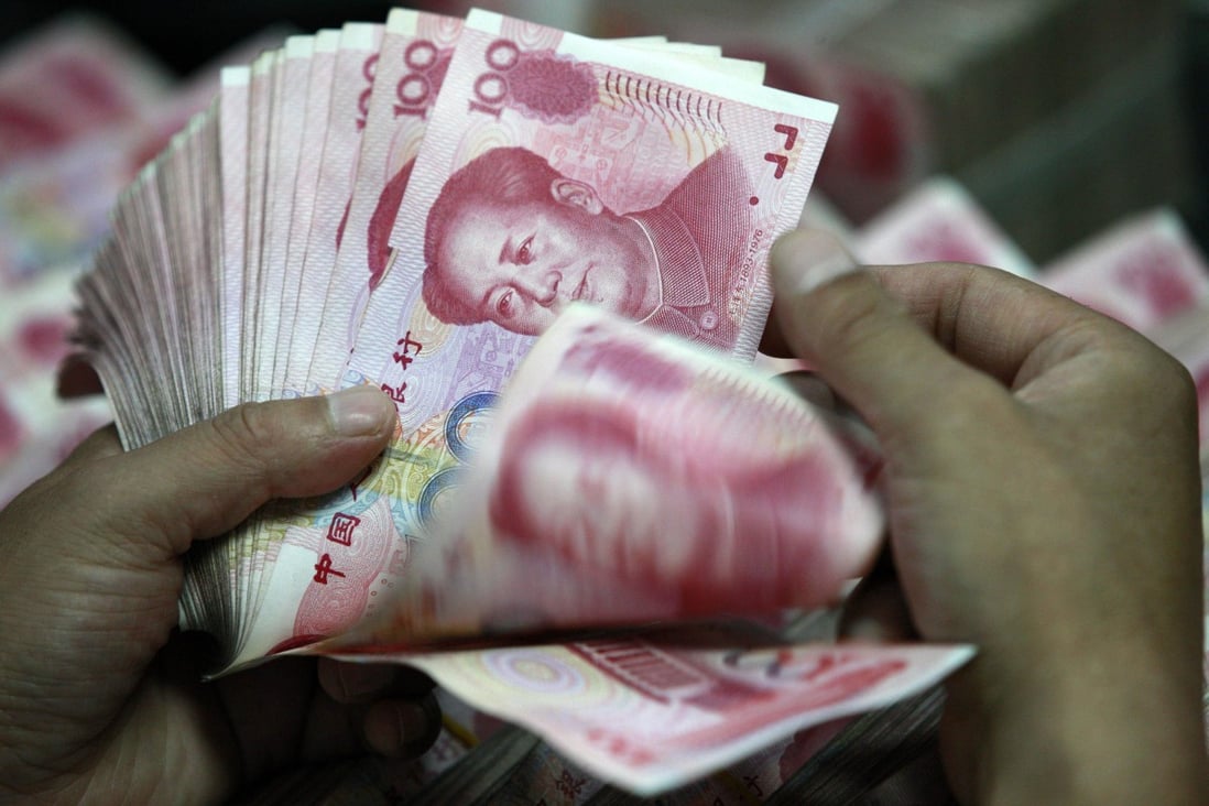 A corrupt coal official stashed 200 yuan in cash at his home. Photo: AFP