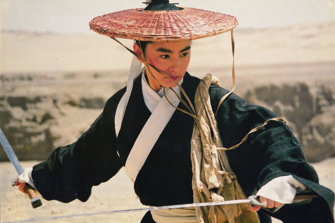 Brigitte Lin in a still from New Dragon Gate Inn, the 1992 remake of King Hu's 1967 martial arts classic.