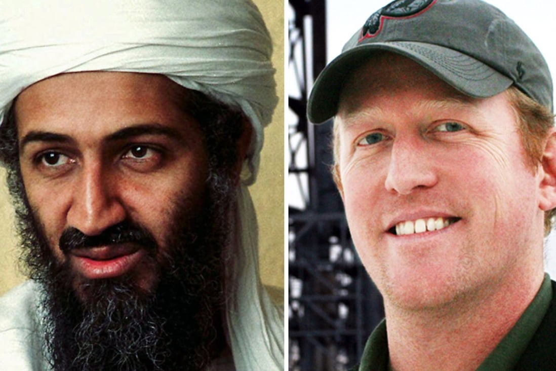 Osama bin Laden (left) and Rob O'Neill, pictured in his native state of Montana. Photo: Reuters