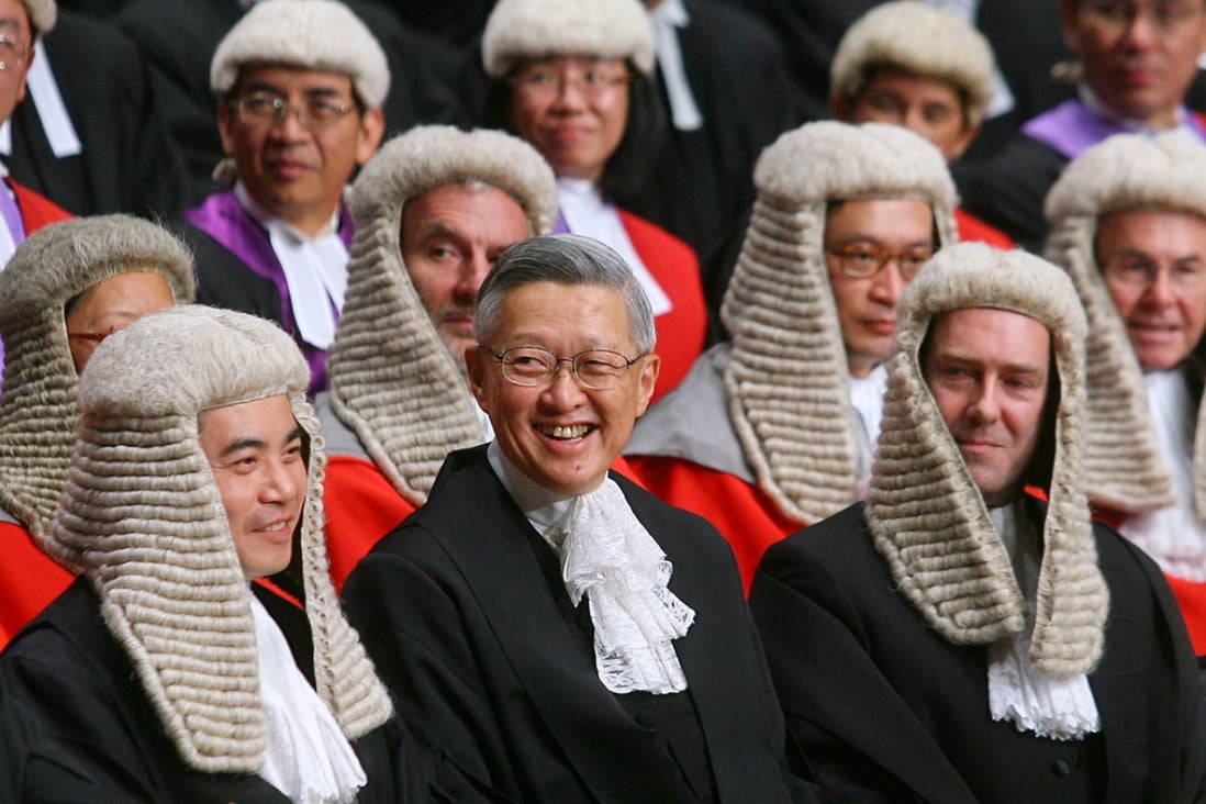 Under the Basic Law, judges are appointed by the chief executive on the recommendation of a commission, whose members are chosen by the government.