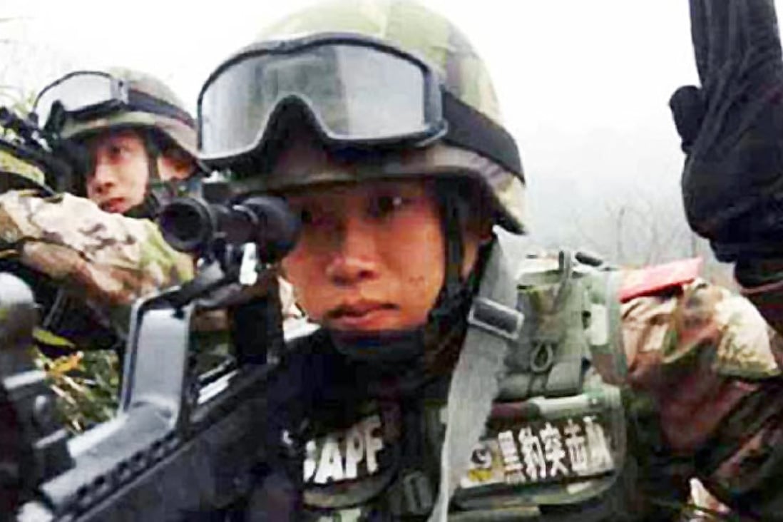 Paramilitary police may be sent overseas. Photo: SCMP Pictures