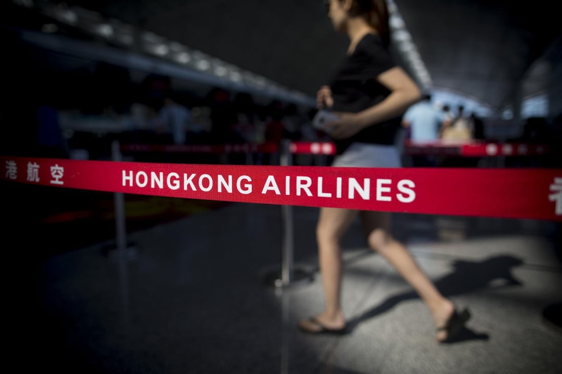 Regional carrier Hong Kong Airlines is one of the companies expected to list in the city this month. Photo: Bloomberg