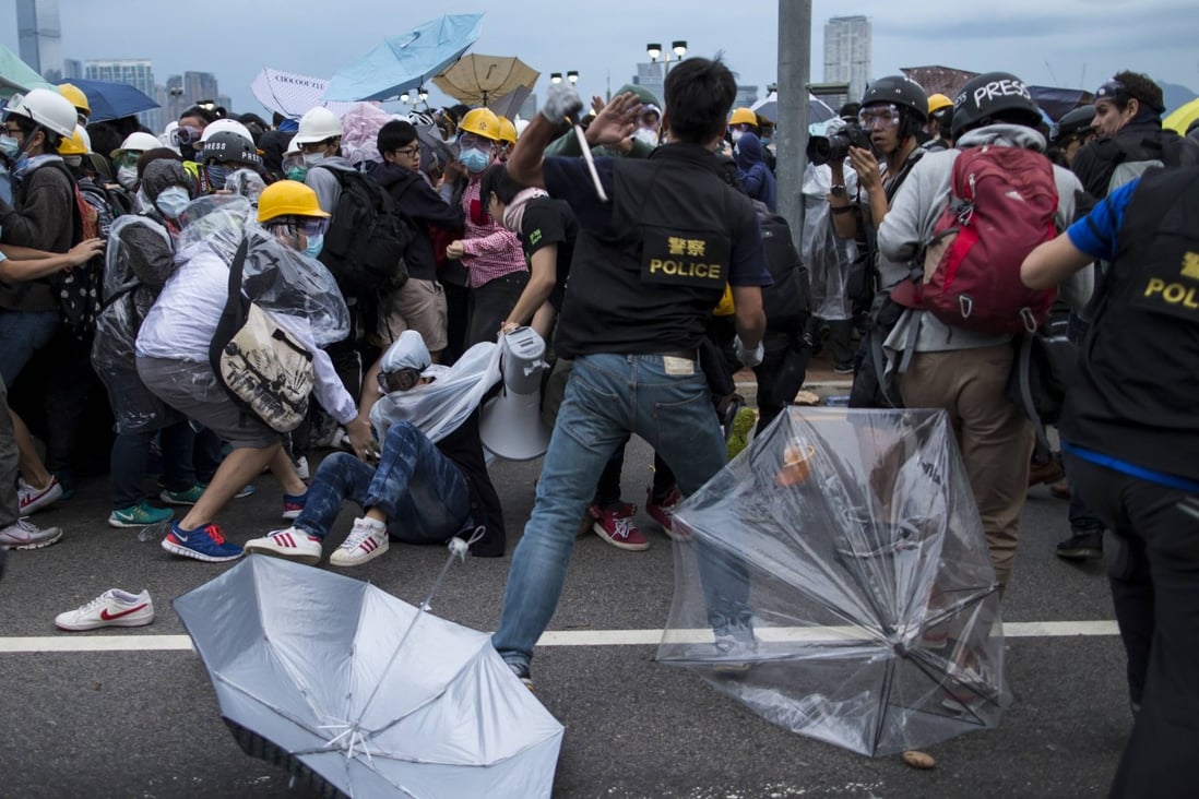 Leung has exploited the police force as an instrument for bolstering his unpopular rule. Photo: Reuters