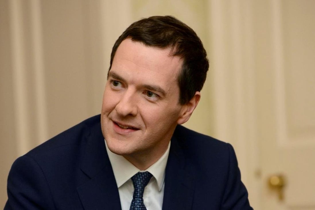 George Osborne says Britain will borrow £91.3 billion.