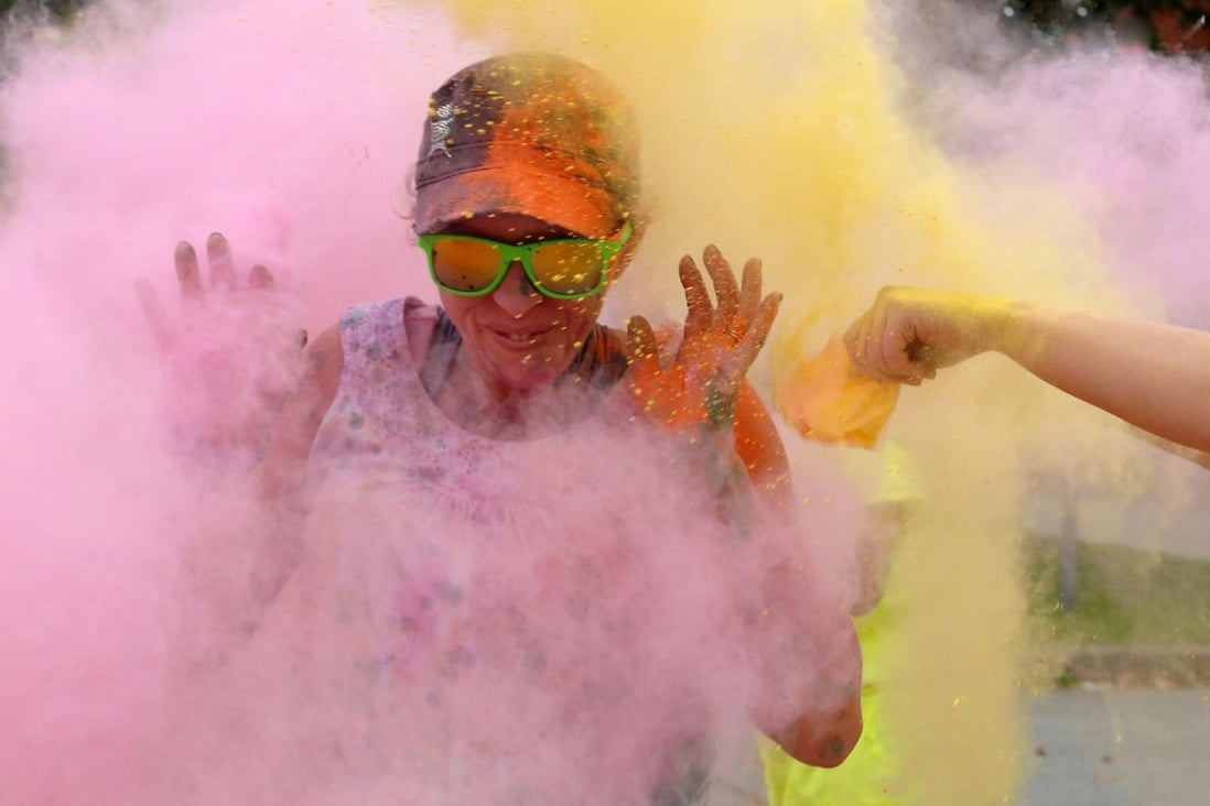 Vancouver is one of the many Colour Run host cities. Photo: Xinhua