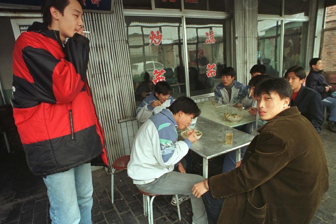 Smoking in restaurants is common in Beijing. Photo: AP
