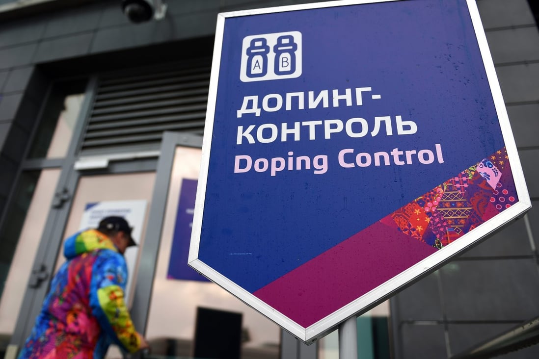 Doping control at the Winter Olympics in Sochi, Russia. Photo: EPA