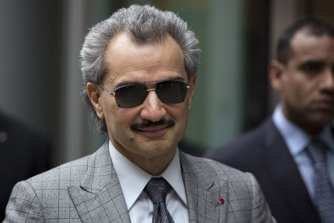 Prince Alwaleed bin Talal is seen leaving the High Court in London in this July 2, 2013 file photograph. Photo: Reuters