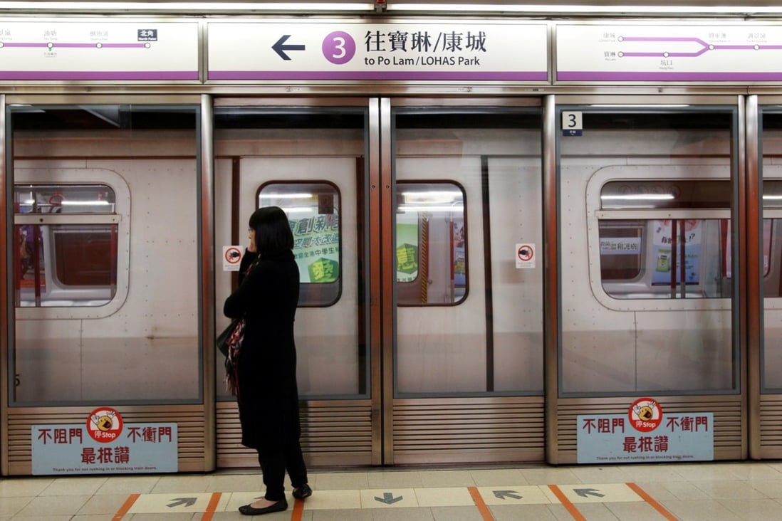Experts call on the MTR Corporation to speed up installation of platform safety doors at Sha Tin-to-Central link stations. Photo: David Wong