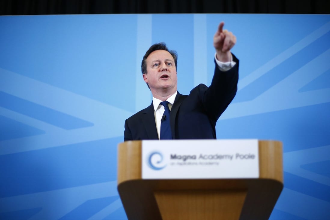 British prime minister David Cameron will be offering young Britons the chance of a 20 per cent discount to buy their first homes. Photo: Reuters