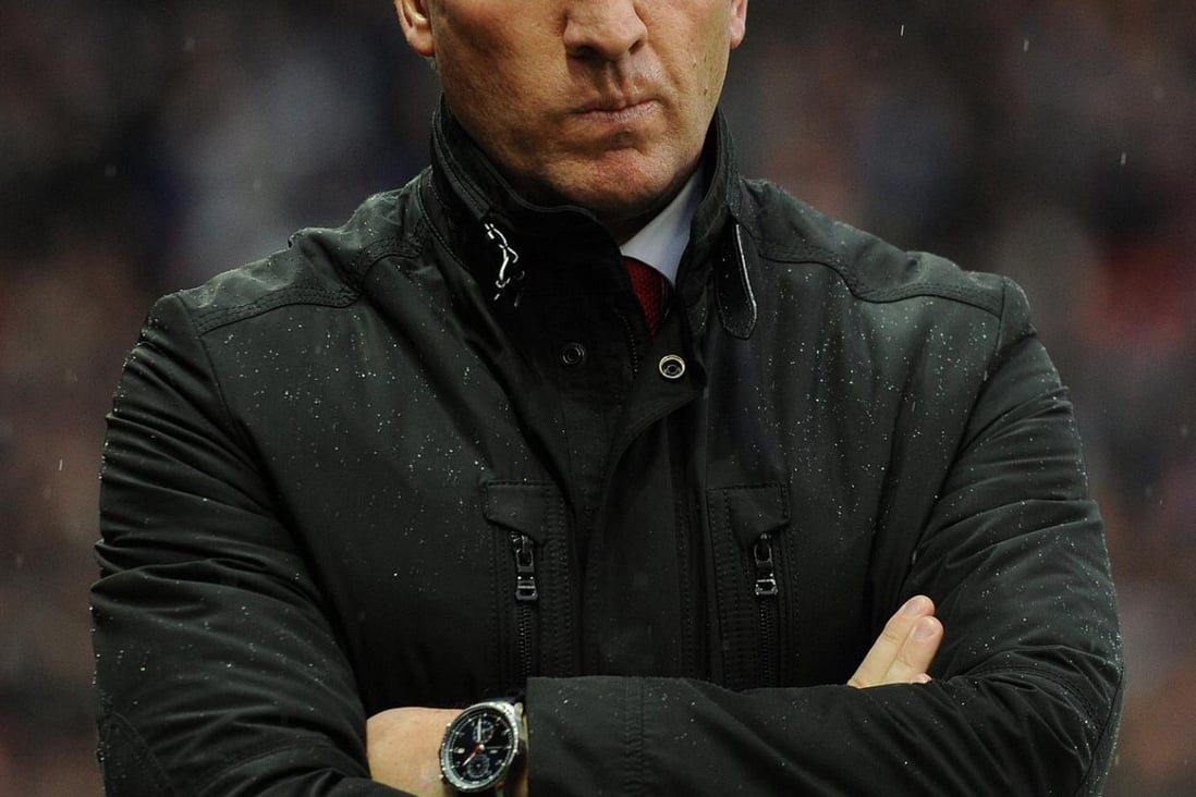 Brendan Rodgers will cross swords with Arsenal at Anfield. Photo: EPA