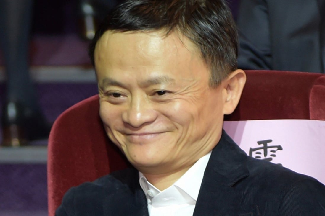 Alibaba founder Jack Ma met Sony executives in person during his whirlwind Hollywood trip. Photo: AFP