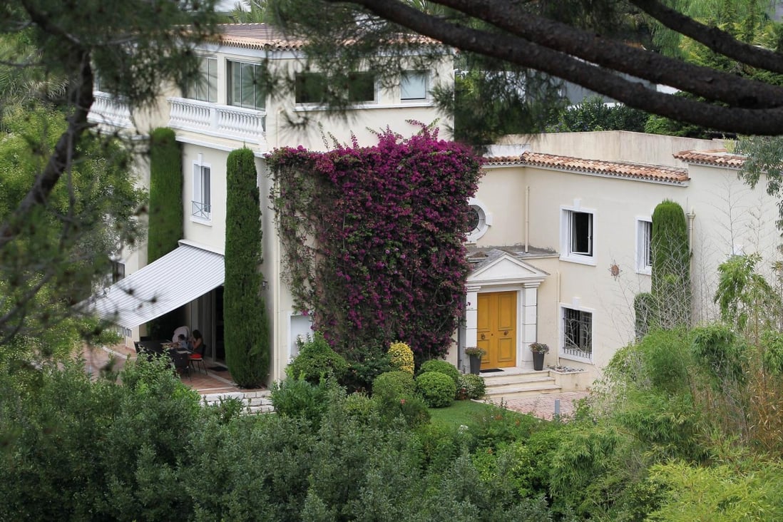 The French luxury villa that featured in the corruption trial last year of former Chongqing party chief and Politburo member Bo Xilai is up for sale. Photo: AFP