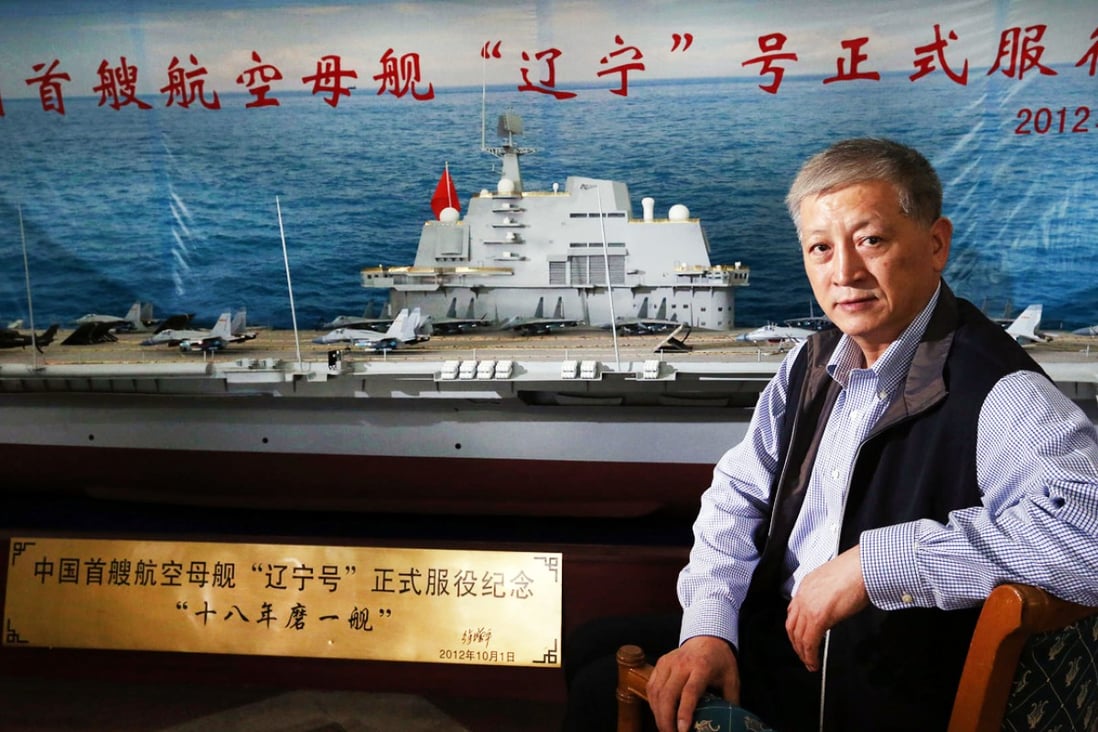 Xu Zengping bought China's first aircraft carrier, the Liaoning. Photo: K.Y. Cheng