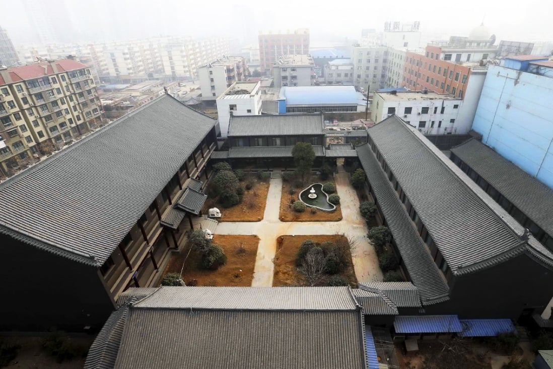 An unfinished residence that belonged to former Lieutenant General Gu Junshan in Puyang, Henan province. Photo: Reuters