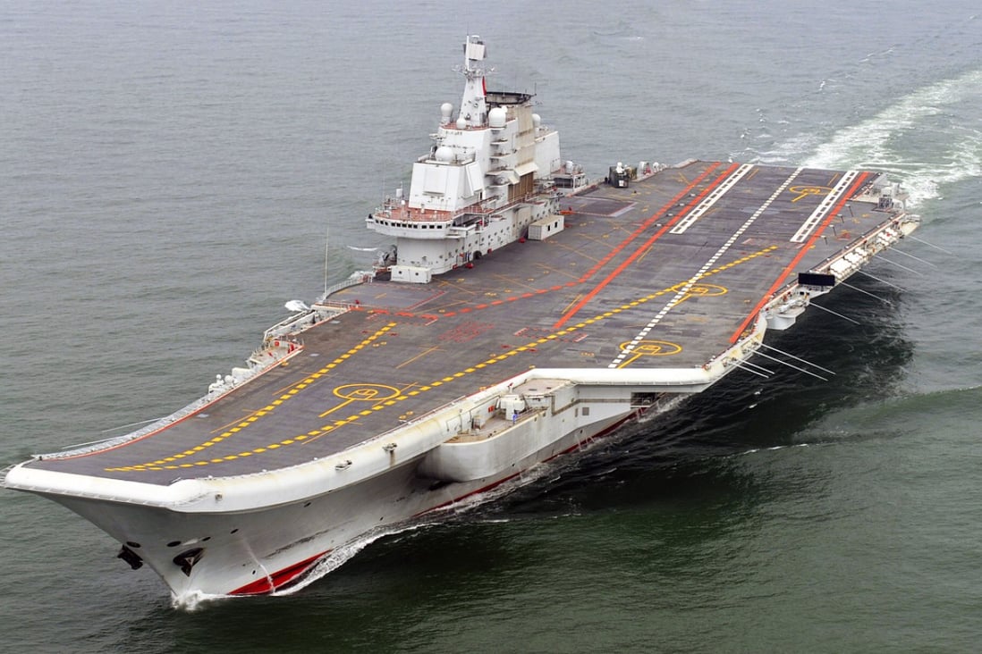 China's first aircraft carrier, the Liaoning, could be joined by more, according to online mainland reports. Photo: AP