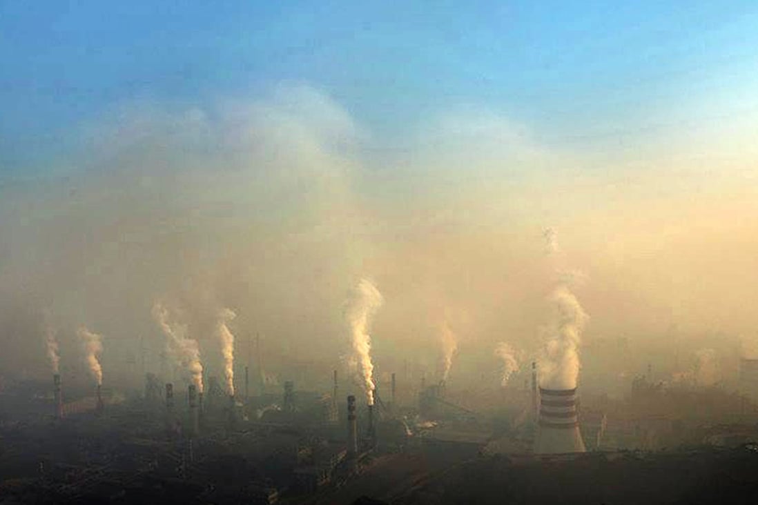 Steel mills in Tangshan, Hebei province. Photo: EPA