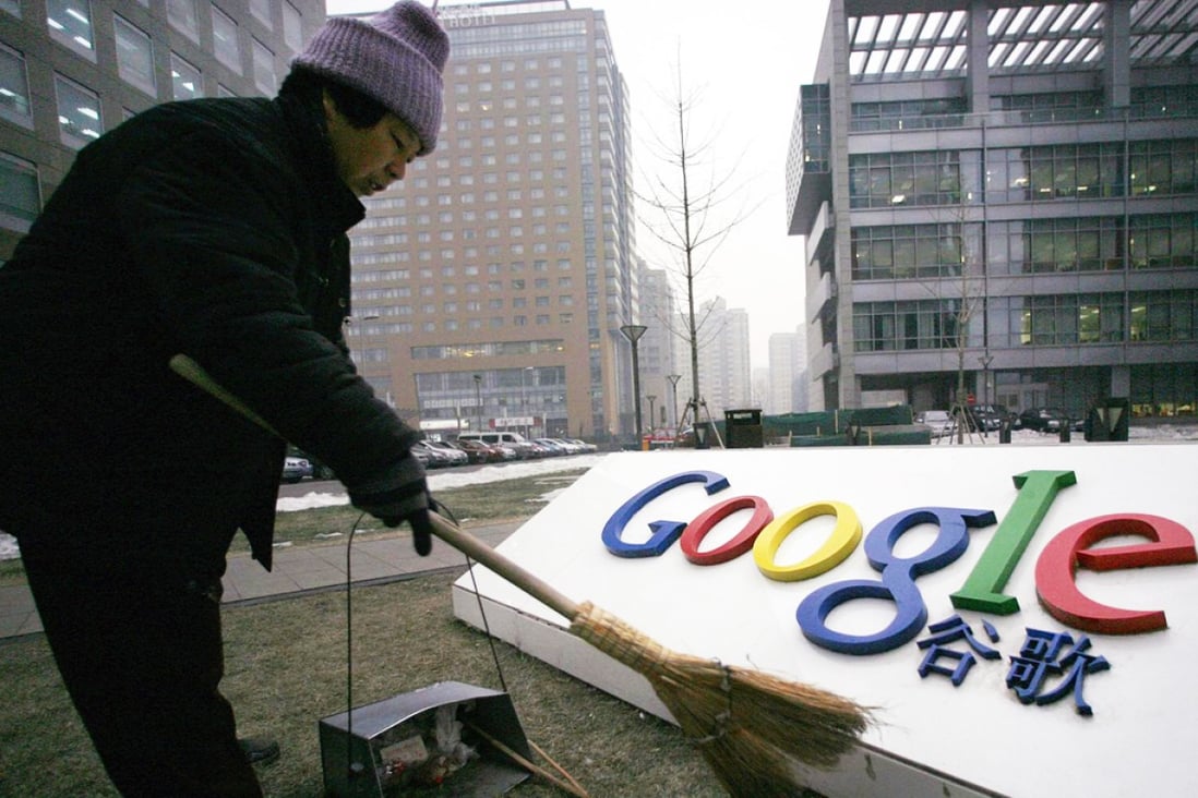 China blocked all Google services last year. Photo: Reuters
