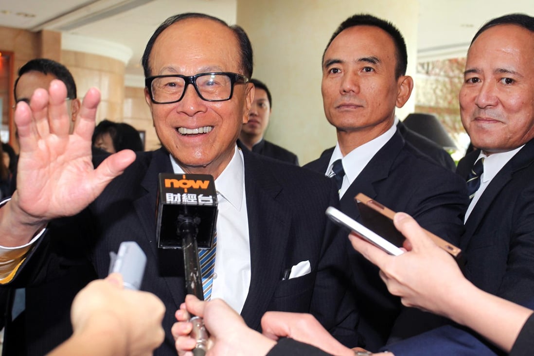 Li Ka-shing says planned reorganisation, described as the group's biggest since 1997, is aimed at unlocking value in Cheung Kong and Hutchison Whampoa.Photo: Dickson Lee