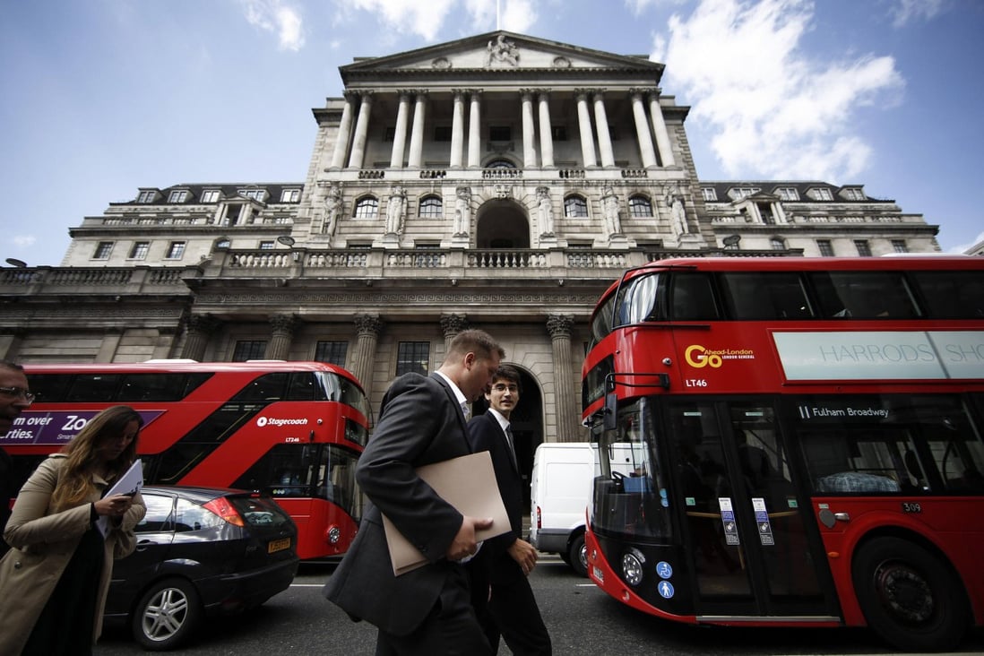 Bank of England officials are concerned that investors are fuelling home price inflation, increasing loan default risks. Photo: Bloomberg