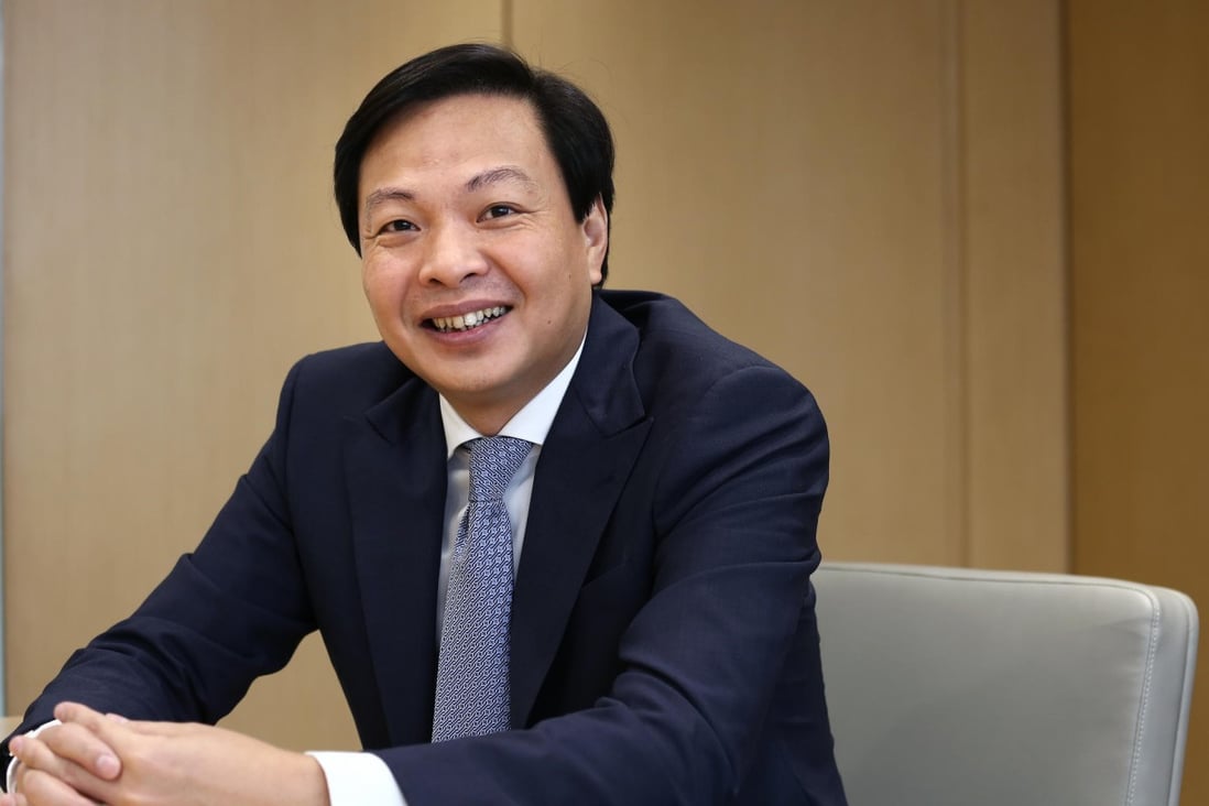 Times Property chief Shum Chiu-hung says sentiment is warming up and home prices will gradually stabilise in Guangzhou. Photo: Jonathan Wong