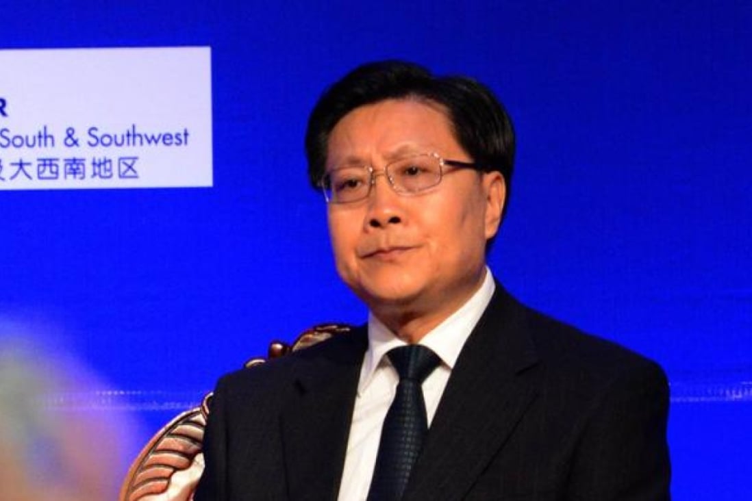 Wang Dongming said former security tsar Zhou Yongkang's long involvement in local affairs were to blame for the province's series of corruption scandals.