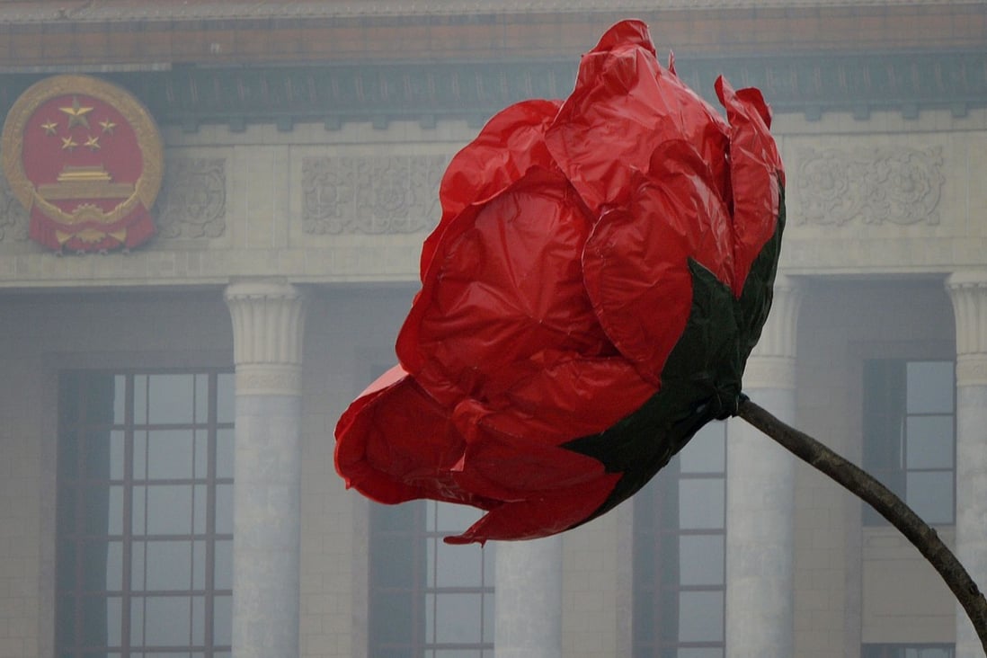 A draft anti-domestic violence ordinance might be passed by the National People's Congress in Beijing this month. Photo: AFP