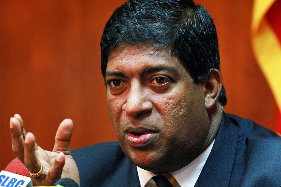 Sri Lanka's Finance Minister, Ravi Karunanayake, is heading to China soon to renegotiate contracts signed under the former government of Mahinda Rajapaksa. Photo: AFP