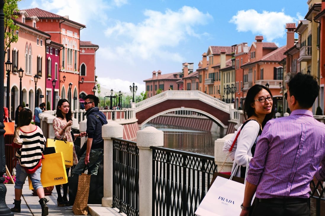 Chris Reilly says TH Real Estate's designer outlet mall business in Tianjin has seen double-digit growth in sales. Photo: SCMP Pictures