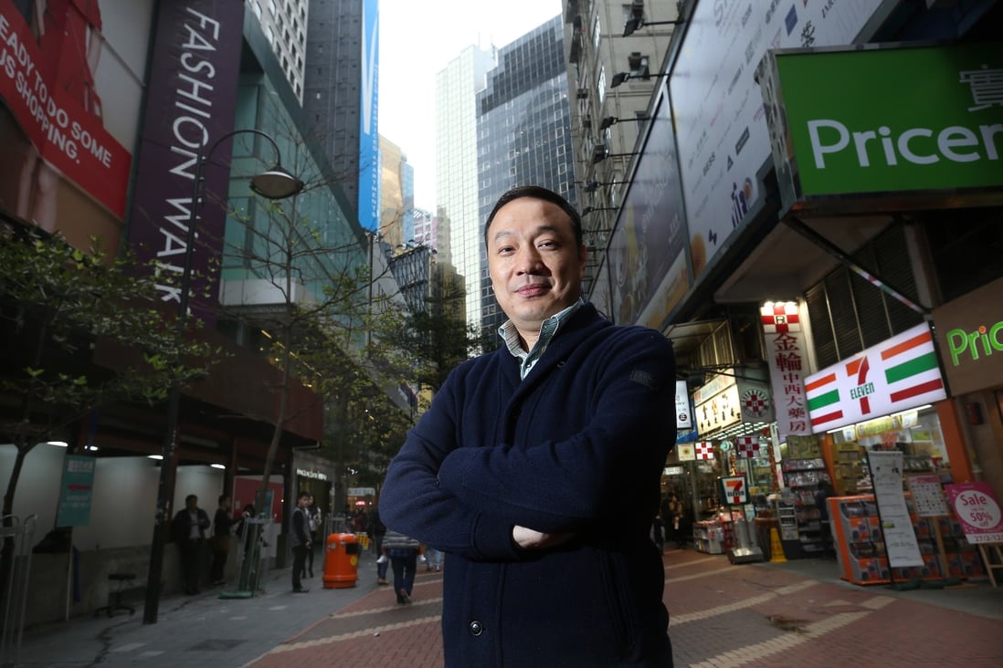 Vincent Chan will leads a team at Qfang comprising a number of former top agents from Midland. Photo: K.Y. Cheng