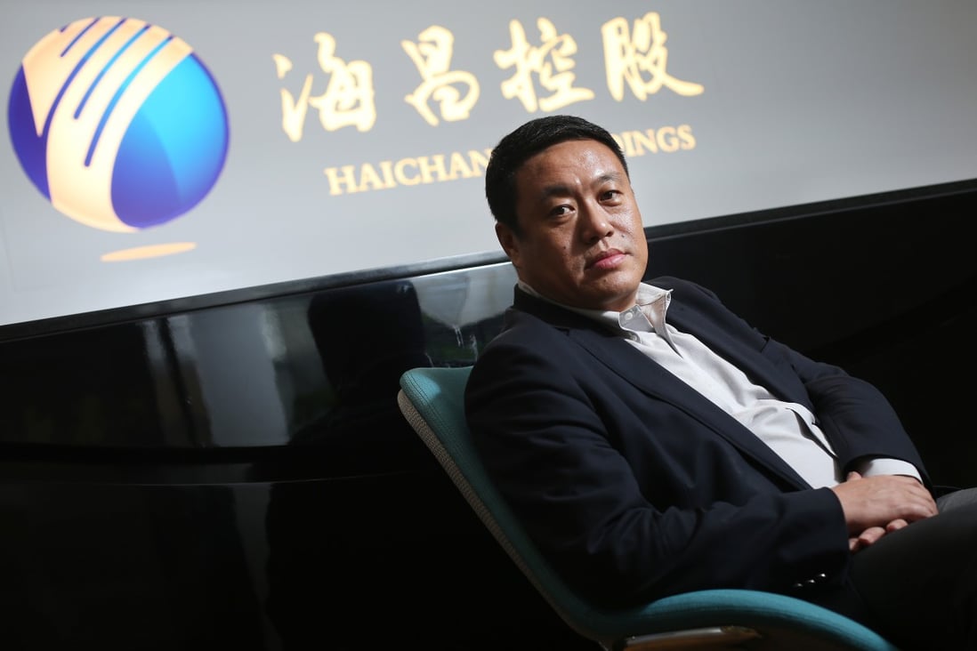 Haichang Holdings chief executive Wang Xuguang is pursuing revenue growth initiatives. Photo: Sam Tsang