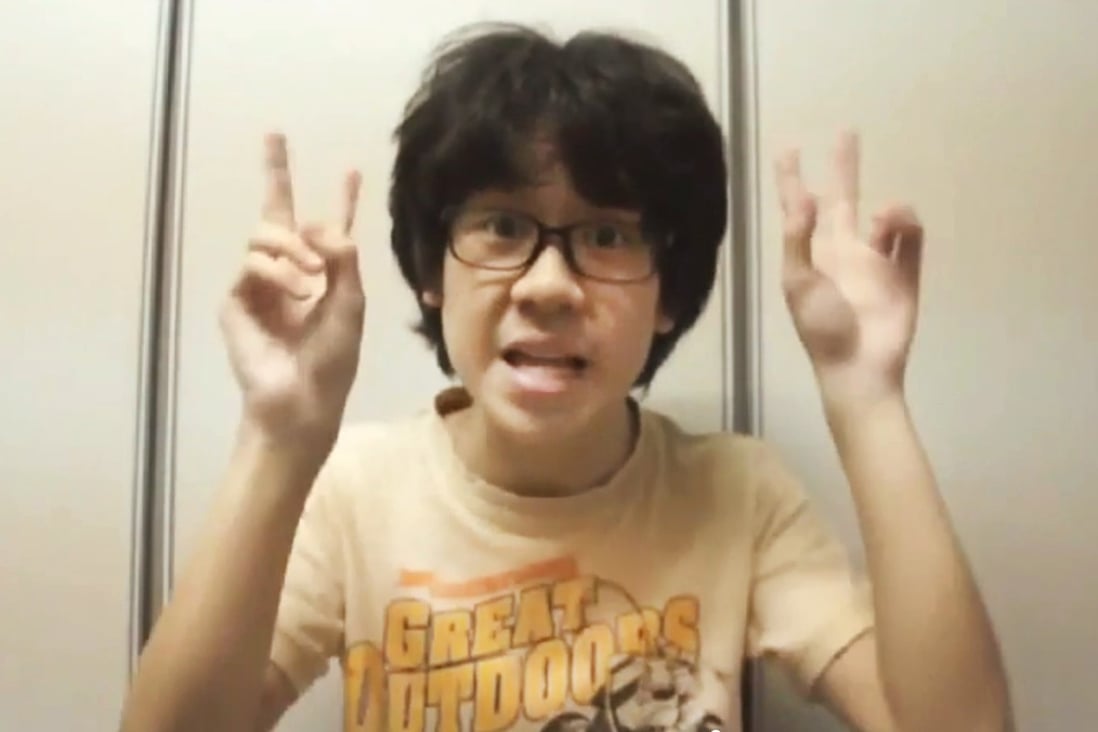 17-year-old Singapore amateur actor Amos Yee made insensitive comments on Lee Kuan Yew and Christianity. Photo: YouTube