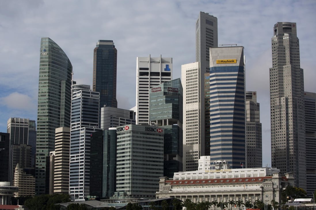 Pressure on Singapore's Raffles Place CBD will be alleviated with a new mixed-use development near the waterfront. Photo: Bloomberg