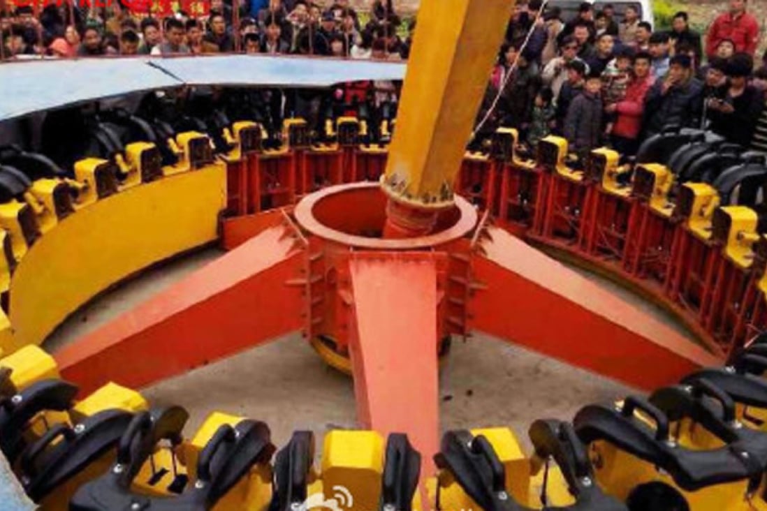 injured in Henan carnival ride accident South China Morning Post