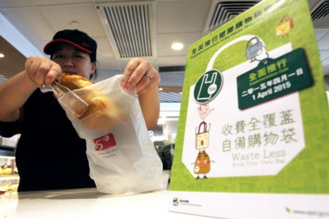 Plastic bag charge simply works South China Morning Post