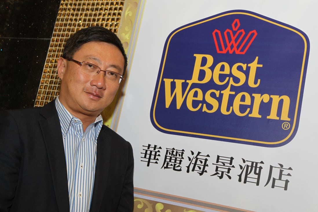 William Cheng's Magnificent Estates runs three Best Western hotels. Photo: Franke Tsang