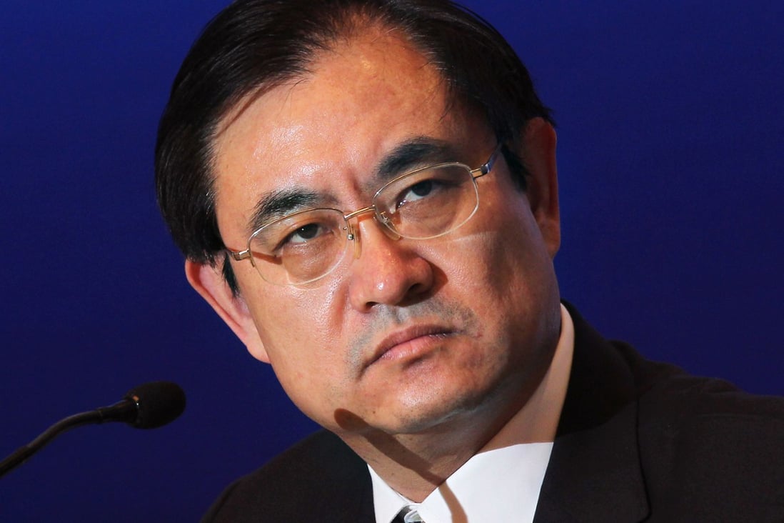 Sinopec president Wang Tianpu is under investigation for suspected graft. Photo: Dickson Lee