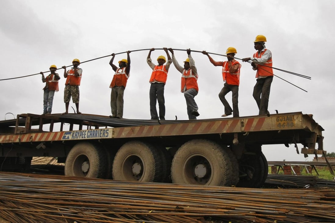 India's goal is US$1 trillion of spending on roads, ports, power and other infrastructure from 2012 to 2017. Photo: Reuters