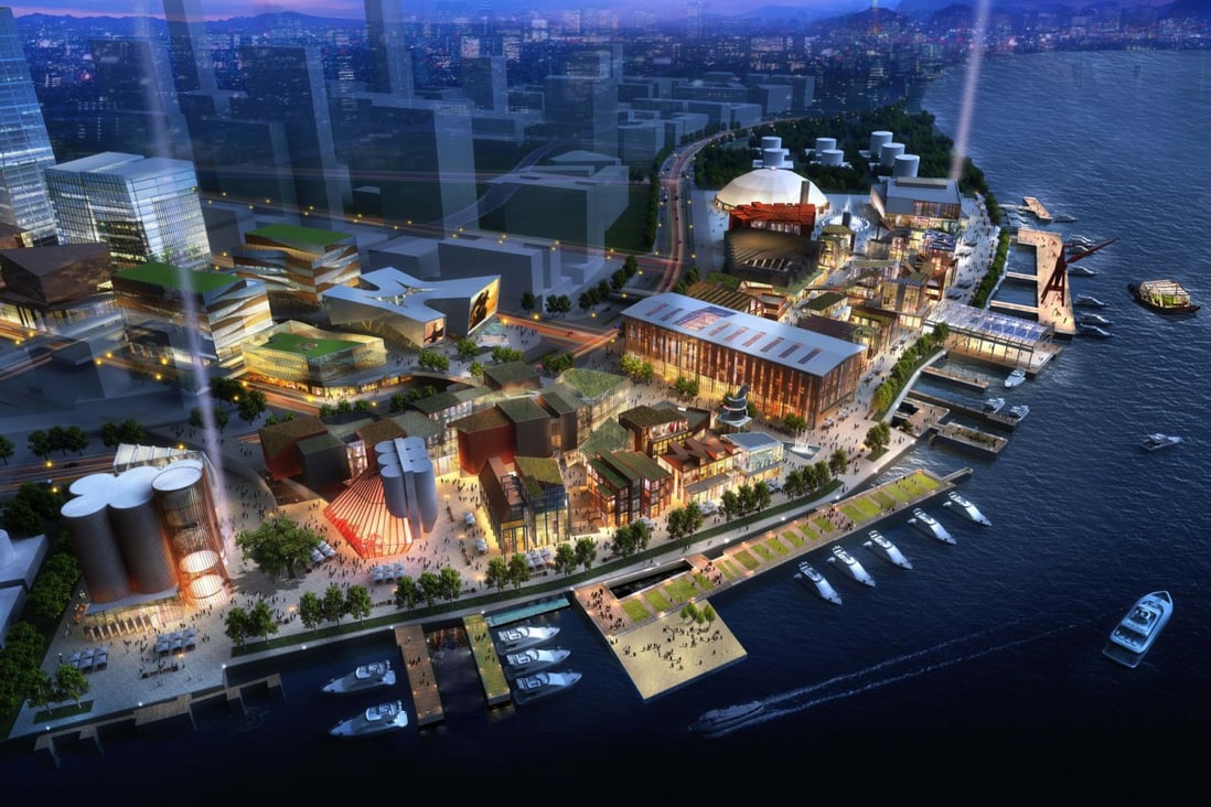 An artist's depiction of the Shanghai DreamCenter site. Photo: SCMP Pictures