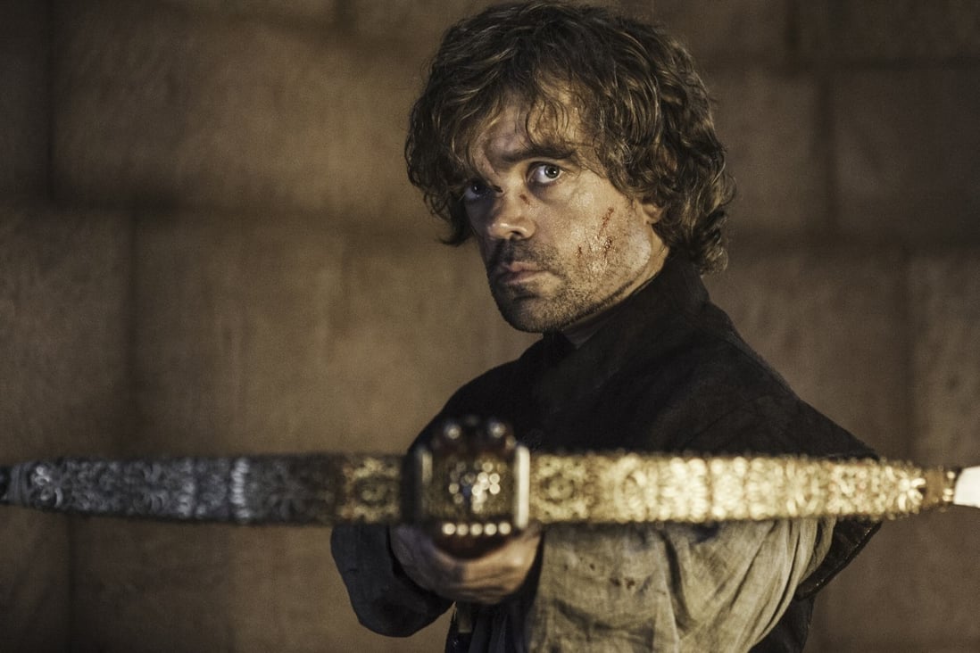 "The Lannisters were rich, so their world is flamboyant," saysTommy Dunne, explaining his inspiration for weaponry such as Tyrion Lannister's crossbow.