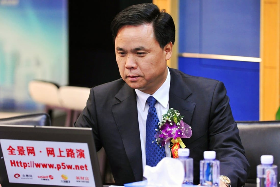Wen Yaogen, the chairman of the port machinery supplier Wuxi Huadong Heavy Machinery, is among the new dollar billionaires, according to Forbes. Photo: SCMP Pictures