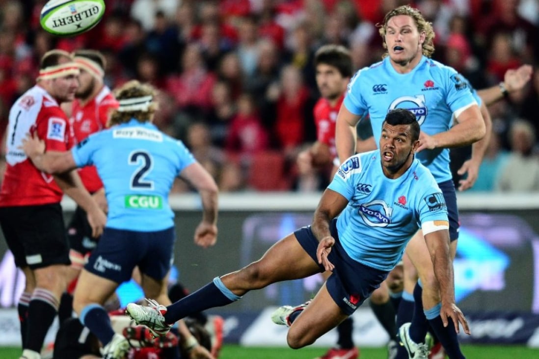 Kurtley Beale and the NSW Waratahs will be looking for maximum points this weekend as they focus on earning a home semi-final in the Super Rugby play-offs. Photos: EPA