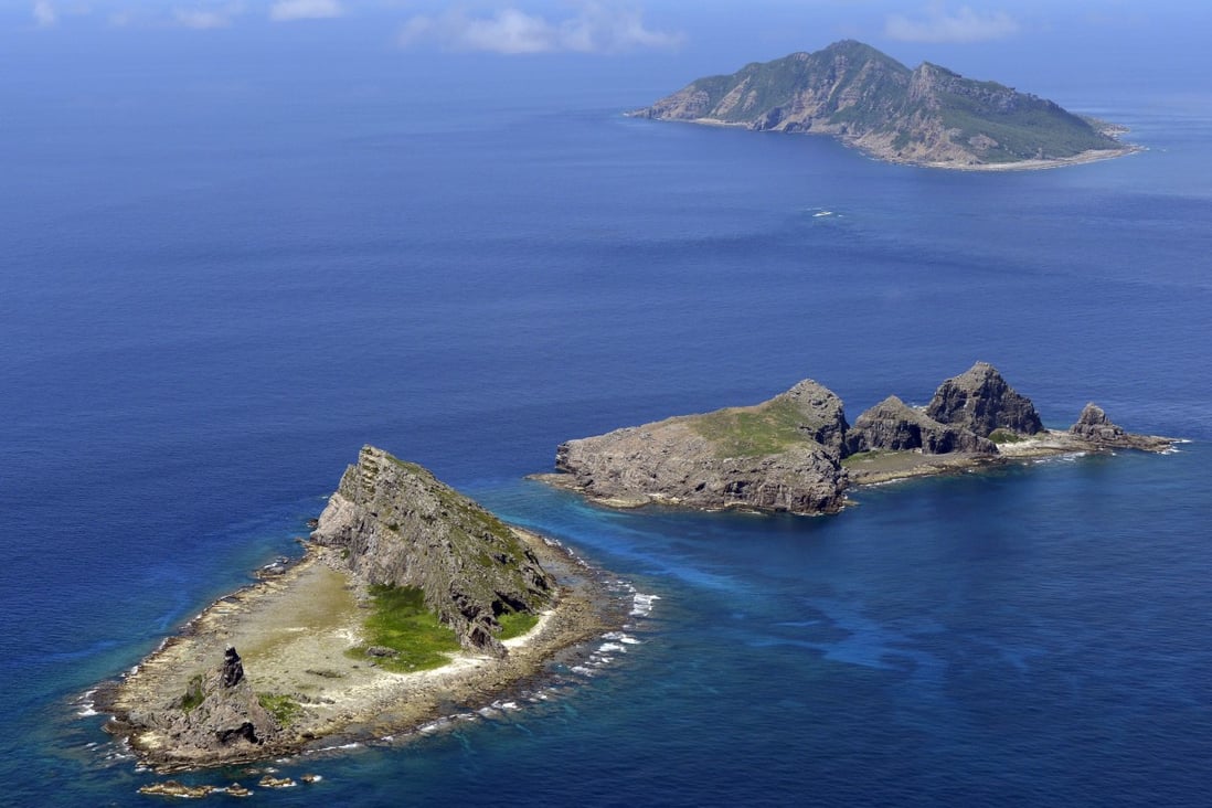 The Minamikojima, Kitakojima and Uotsuri islands of the Senkaku Islands in the East China Sea. Photo: Kyodo