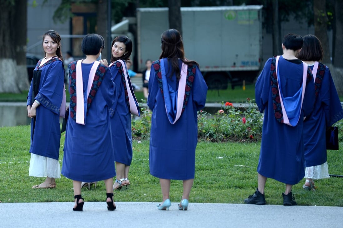 Chinese engineering graduates are increasingly choosing tech companies as their number one employers. Photo: AFP