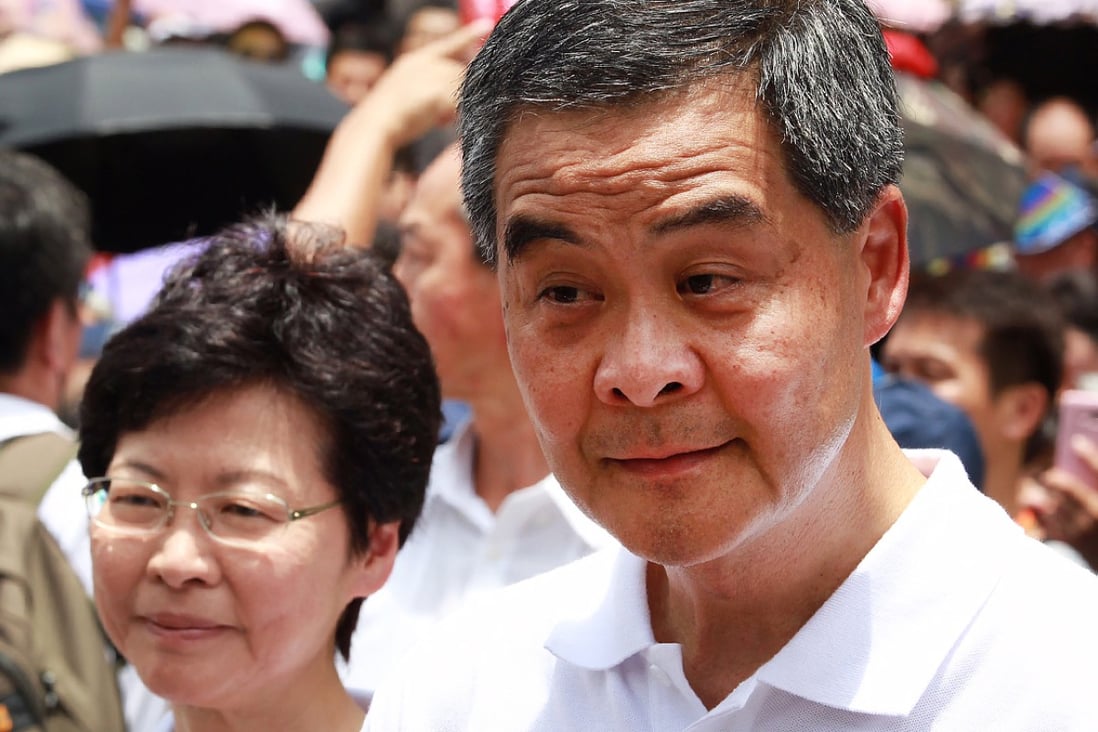 Leung Cheung-ying denied the national security law would impact the city. Photo: May Tse