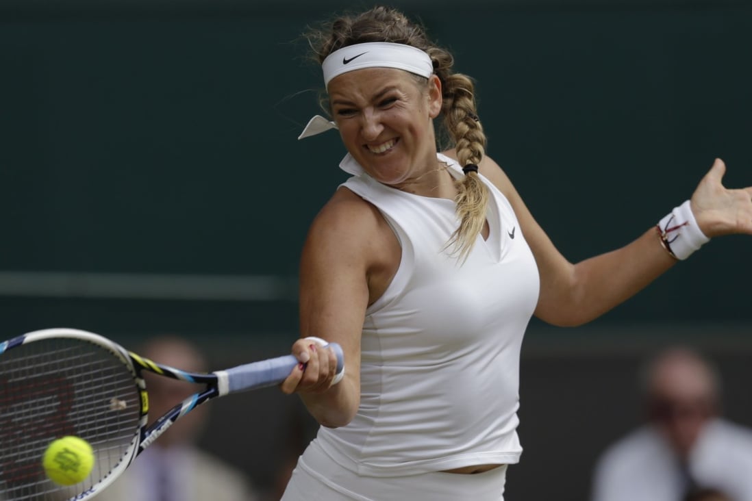 Victoria Azarenka is fed up of fans laughing at her. Photo: AP